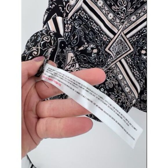 Free People Beaux Slip Dress in Scarf Print small - Picture 7 of 15